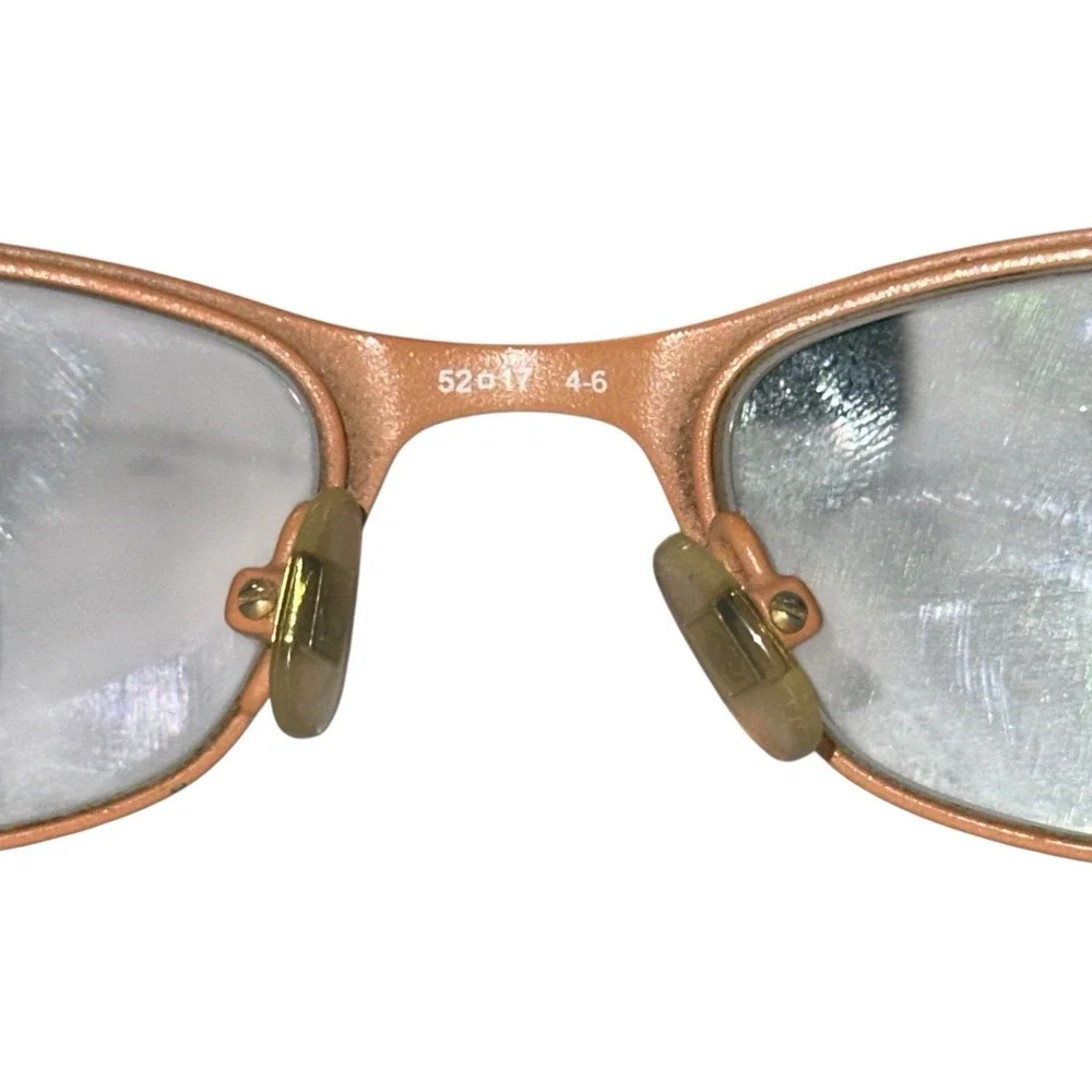 Kate Spade Ambrosette JUV Brown Metal Full Rim Eyeglasses Frames 52-17 135 11860